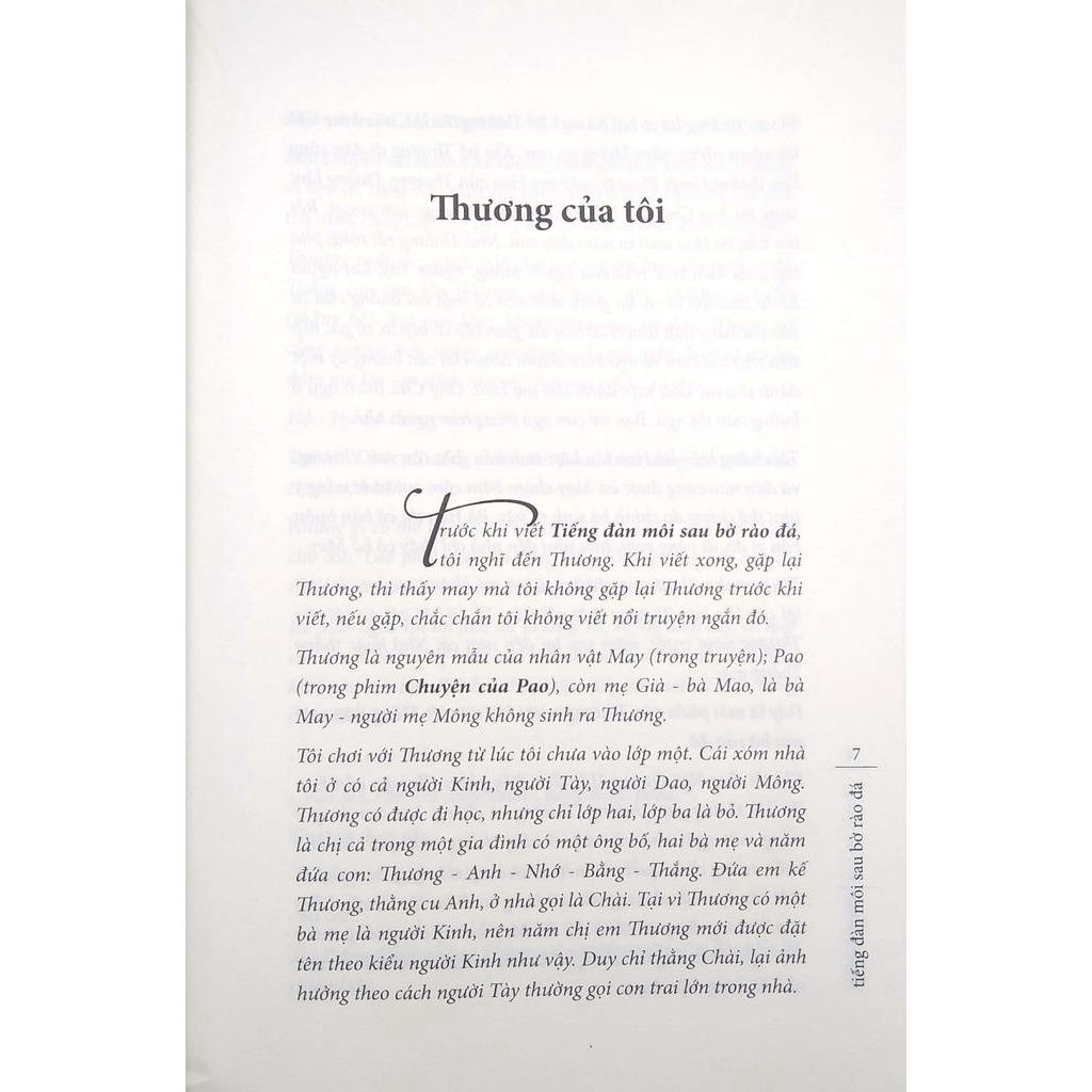 Sách Tiếng Đàn Môi Sau Bờ Rào Đá