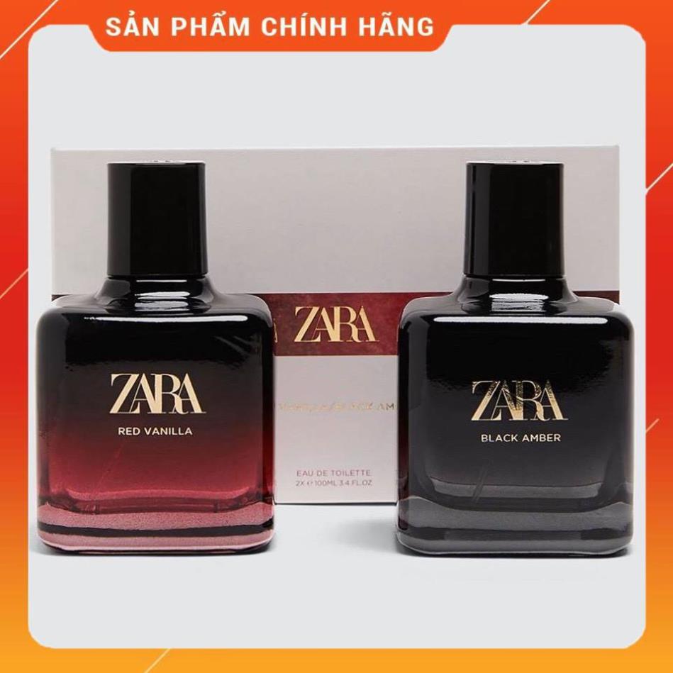 Nước hoa nữ Zara Red Vanilla và Black Amber - N12