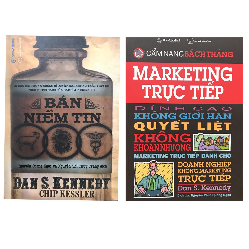 Sách - Combo Bán niềm tin + Cẩm nang bách thắng Marketing trực tiếp | BigBuy360 - bigbuy360.vn