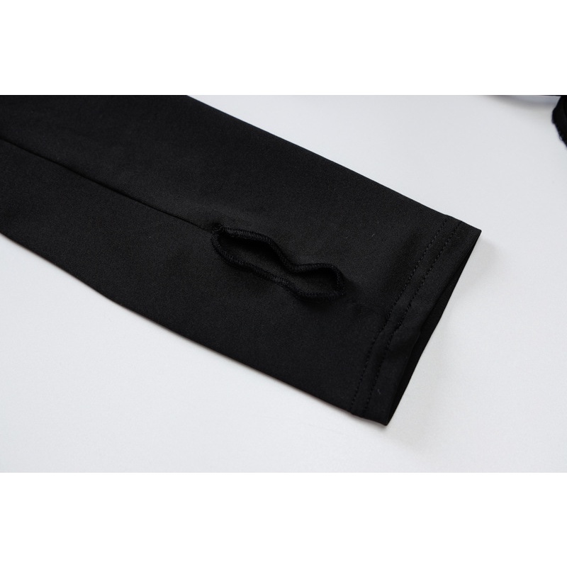 Áo Thun Tay Dài Thiết Kế Hở Lưng Quyến Rũ