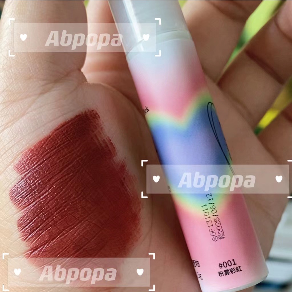 Giao Thông ABPOPA® Son Bóng Khóa Màu Trong Suốt Tự Nhiên Lâu Trôi Nhiều Màu Sắc