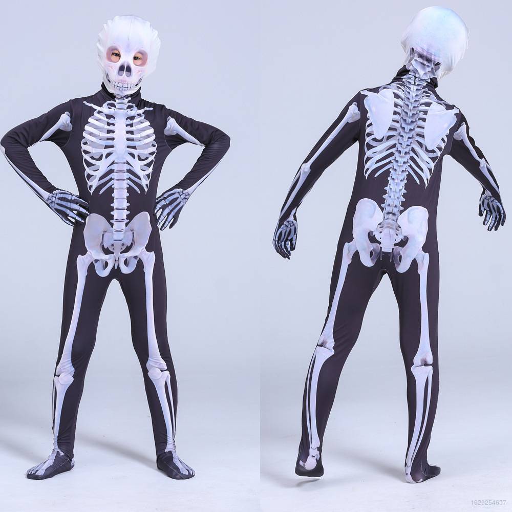 Bộ đồ hóa trang lễ hội Halloween hình bộ xương độc đáo