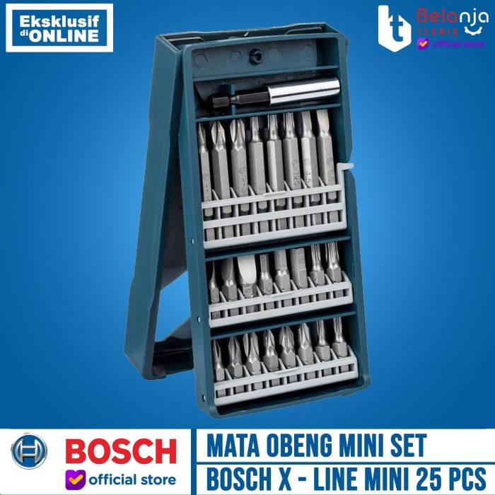 BOSCH Bộ Tua Vít 25 Món Mini Chất Lượng Cao