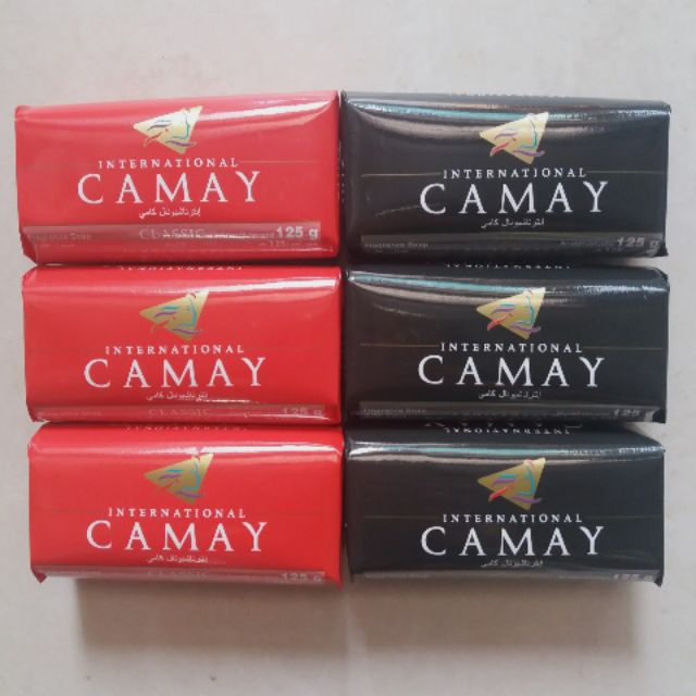 Combo 6 bánh xà bông CAMAY 125 g