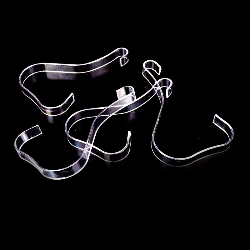 Set 4 Giá Đỡ Giày Cao Gót Bằng Nhựa Acrylic Trong Suốt