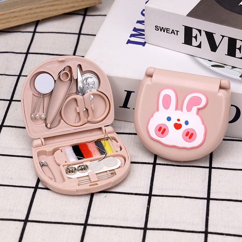 Dụng cụ kim chỉ may vá HOA QUẢ MINI bỏ túi tiện lợi - nội địa Trung