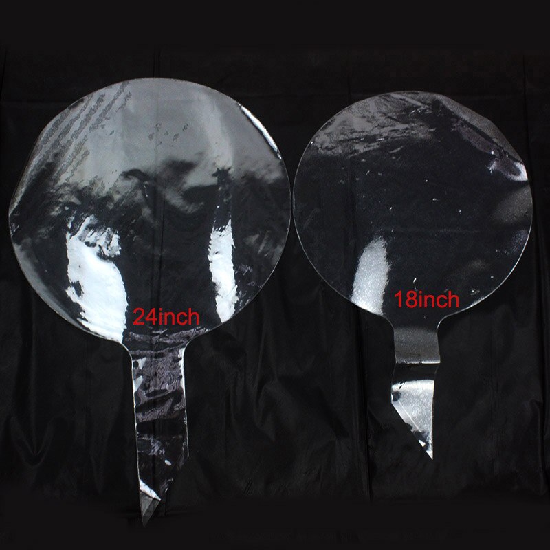Bong Bóng Jumbo Trong Suốt Nhựa PE Bobo 18inch  24inch 36inch Trang Trí Tiệc Tùng Sinh Nhật Happy Birthday Tiệc Cưới