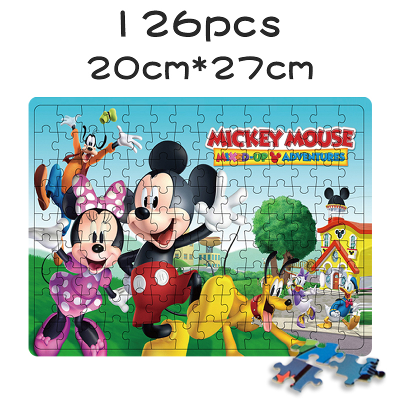 Bộ đồ chơi xếp hình DISNEY 126 chi tiết vui nhộn cho bé 3-10 tuổi