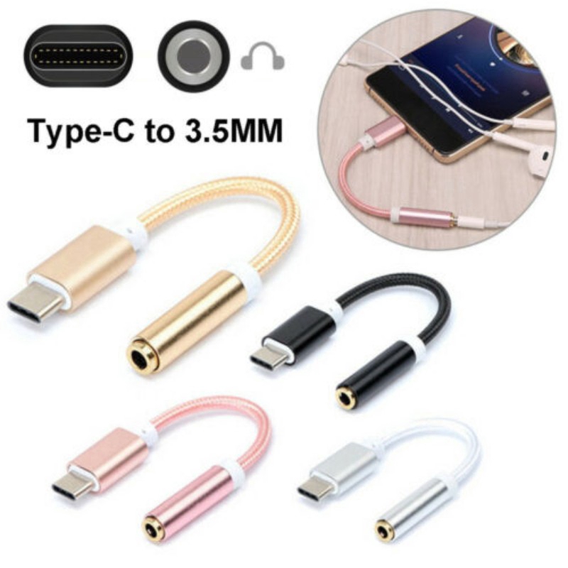 Cáp chuyển đổi USB-C sang giắc cắm âm thanh 3.5mm