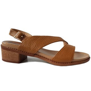 Giày sandal cao gót nữ da bò BIGGBEN Cao Cấp HKD043