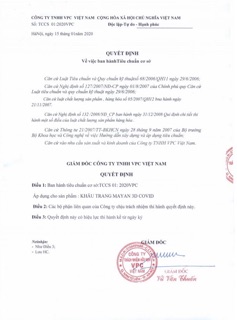 [Sẵn]Mẫu mới 3D Covid Mayan