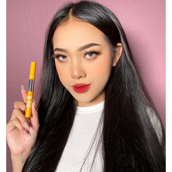 [ĐỦ 3 MÀU] CHÌ KẺ MÀY 2 ĐẦU LEMONADE WANT IT GO IT DUAL EYEBROW