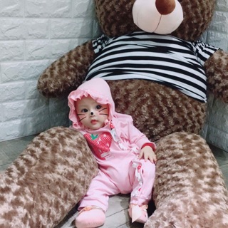 Teddy màu khói mới 2m