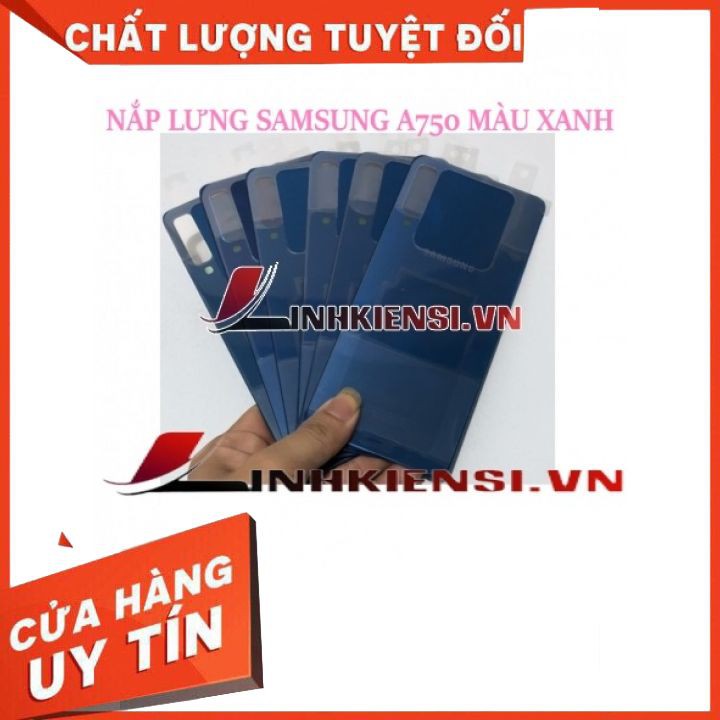 NẮP LƯNG SAMSUNG A750 MÀU XANH⚡GIÁ RẺ TỤT QUẦN⚡ NẮP LƯNG ZIN CAO CẤP, XỊN SÒ, ĐẸP, KUTE