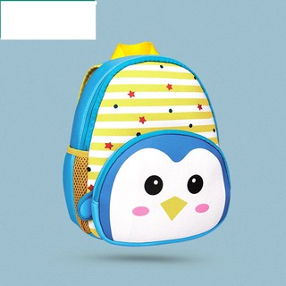 Ba lô cho bé mẫu giáo hình chim cánh cụt siêu yêu