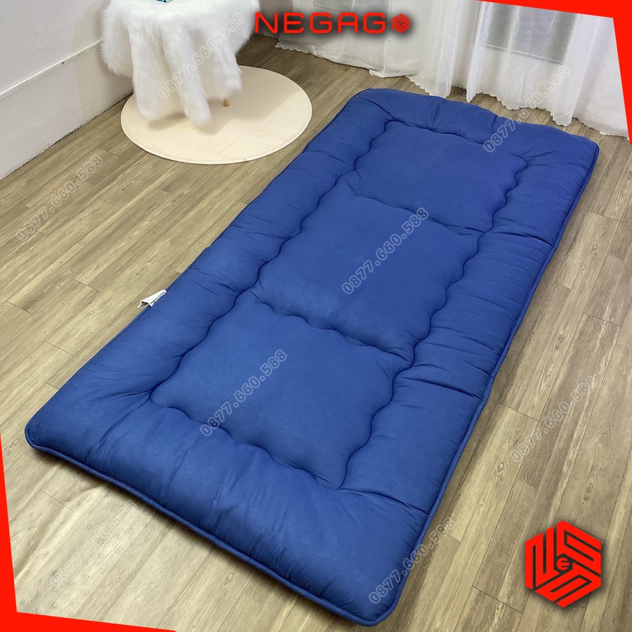 Topper nệm 1m 1m2 1m4 1m6 1m8 2m | Nệm Topper xuất Nhật Dày 10cm và Mỏng 7cm | NEGAGO