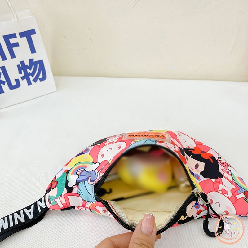 Túi Đeo Chéo Mini Họa Tiết Kẻ Ô Vuông Phong Cách Hàn Quốc Cho Bé