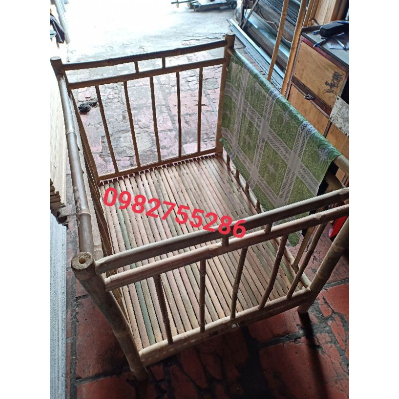 Cũi tre cho bé, chuồng tre cho bé.