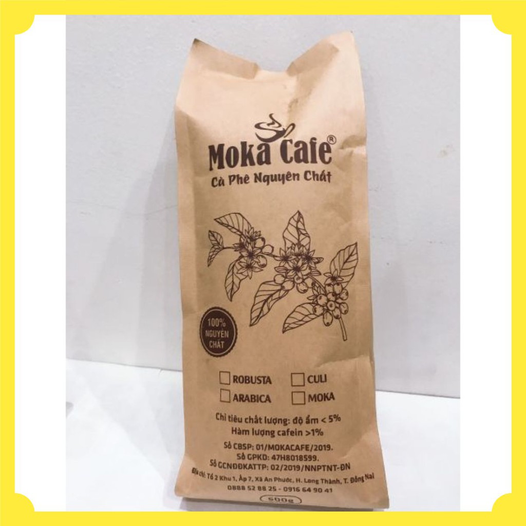 Cà phê hảo hạng pha phin truyền thống - Blend Robusta, Arabica Dark Roast 1 kg - Moka cafe
