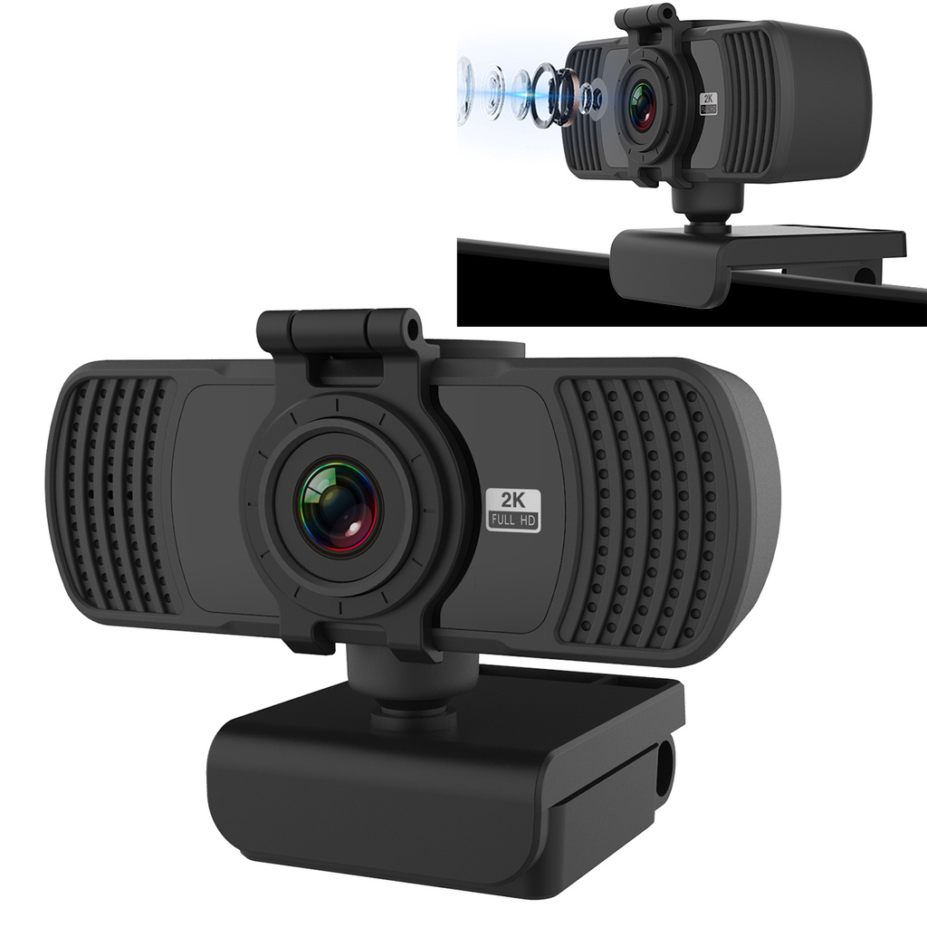 Webcam Tự Động 2k Tích Hợp Micro Usb Hd Tiện Dụng Cho Mac Laptop