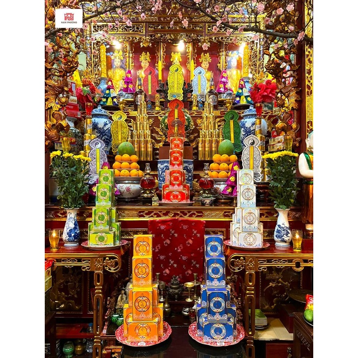 Bánh gạo lứt tứ phủ