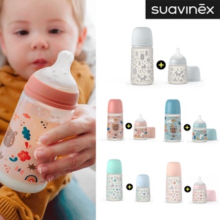 Suavinex bộ 2 bình sữa 150ml & 270ml