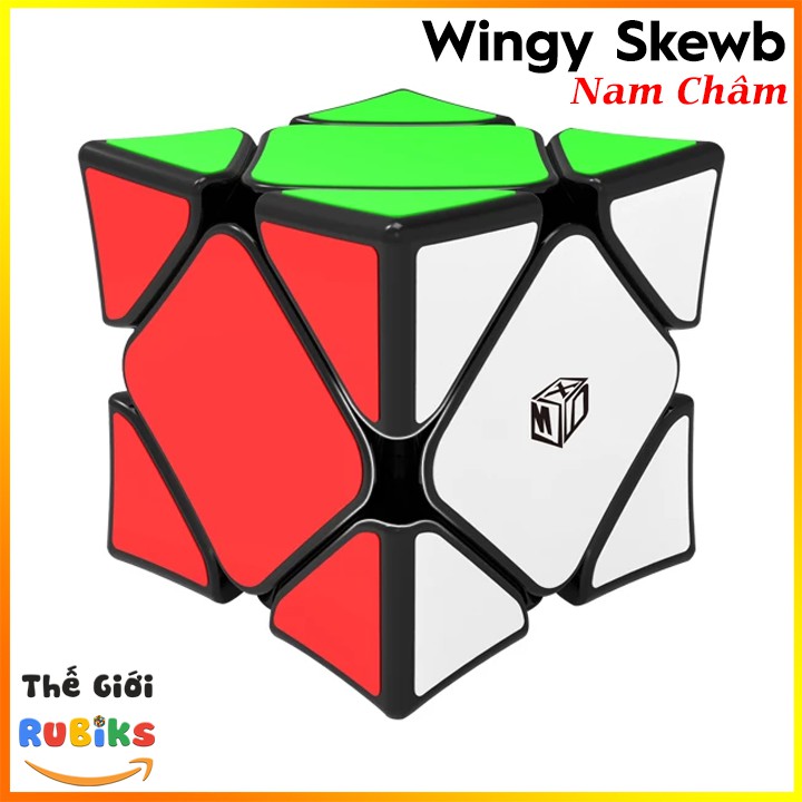 Rubik Skew QiYi X-Man Wingy V1 V2 Có Nam Châm. Khối Rubik Biến Thể Cao Cấp. Đồ Chơi Thông Minh | Thế Giới Rubik