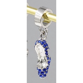 Charm chiếc giày đính đá nhiều màu - Linhcharms