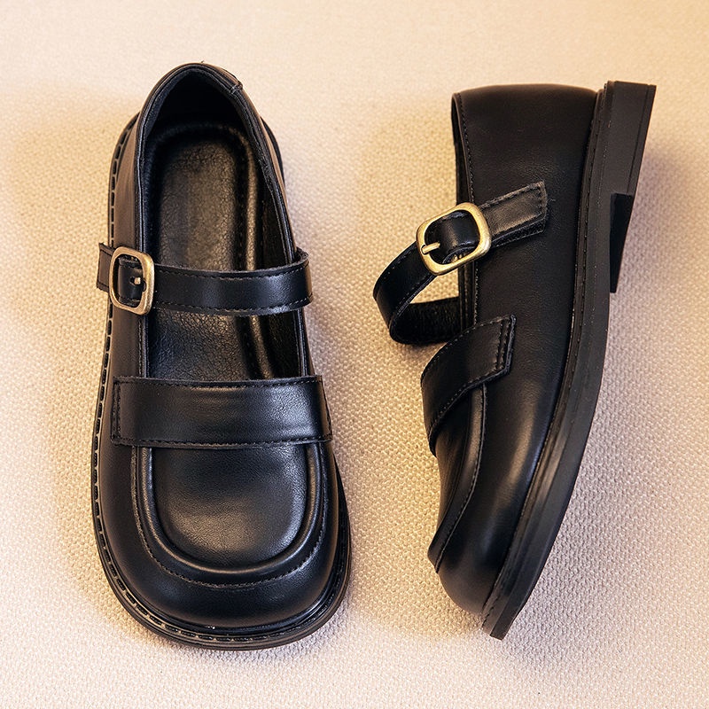 Giày sandal Bằng Da Phong Cách Anh Quốc Thời Trang Mùa Xuân Dành Cho Bé Trai Tập Đi 2022