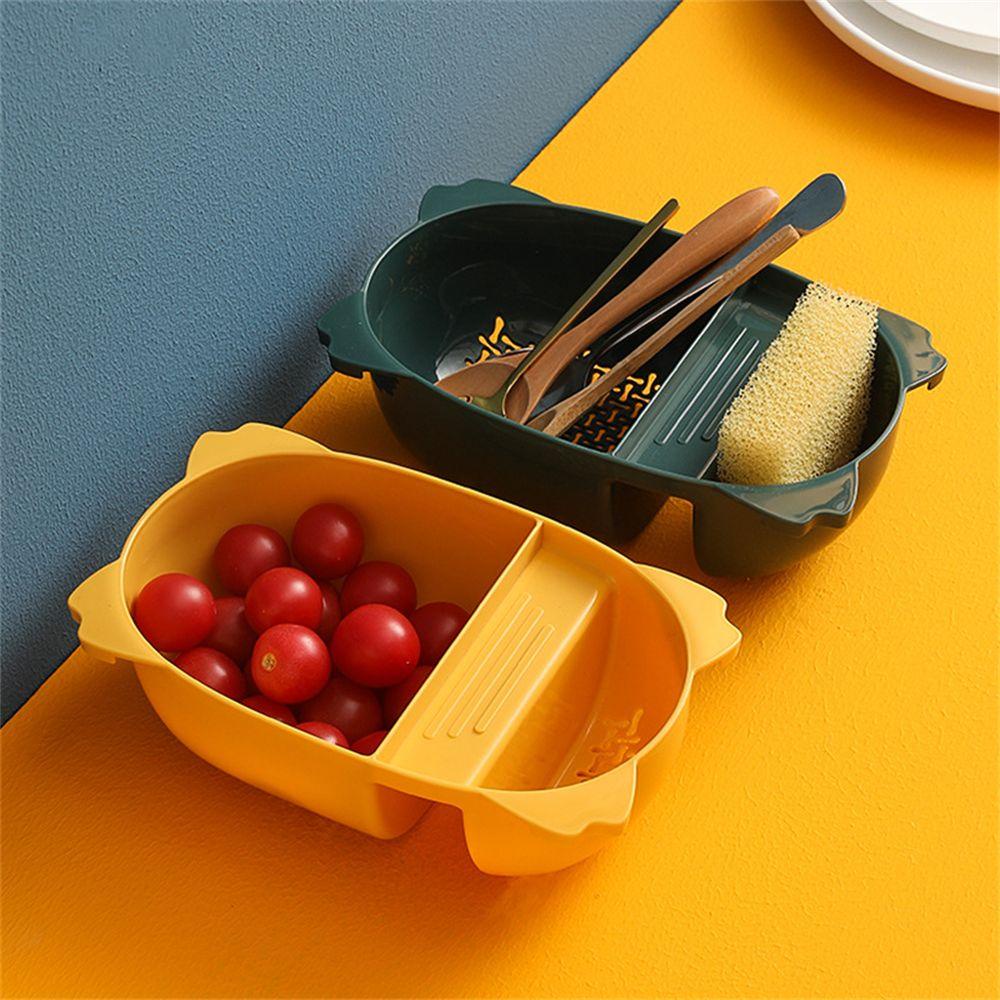 Rổ Đựng Mút Rửa Chén Treo Bồn Rửa Giúp Ráo Nước Tiện Dụng