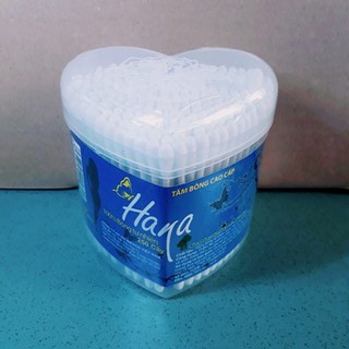 tăm bông thân gỗ cao cấp Hana hộp 250 cây