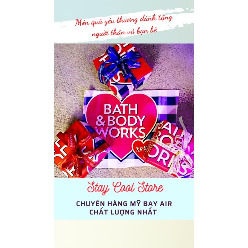 ✨🌸[BILL Mỹ] Xịt thơm 𝑮𝑰𝑵𝑮𝑯𝑨𝑴 Body Mist Bath & Body Works | Thế Giới Skin Care