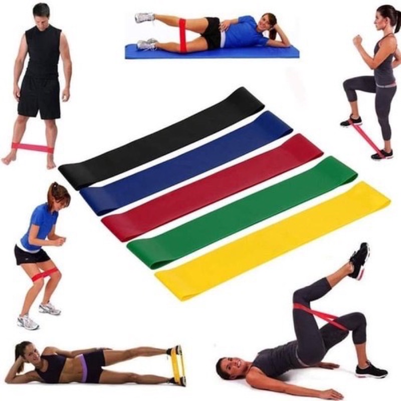 Dây kháng lực miniband relax tập mông, đùi, tay, vai