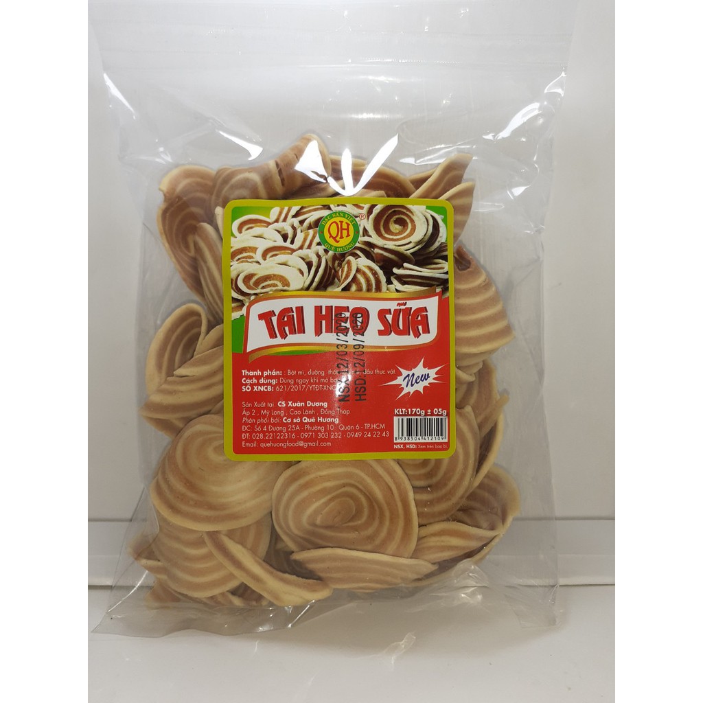 Đồ Ắn Vặt Bánh Tai Heo Sữa 150gr
