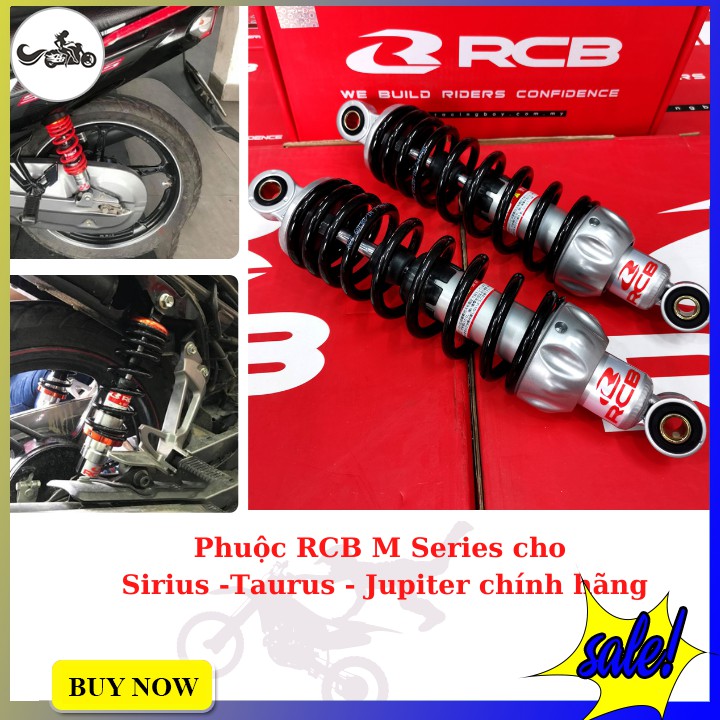 Cặp phuộc Racing Boy A2 275mm cho Sirius, Jupiter, taurus.... hàng chính hãng chạy êm và ổn định hơn