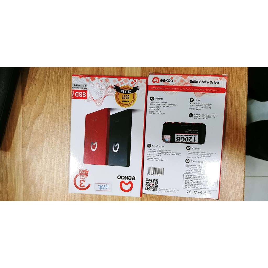 Ổ cứng SSD Eekoo 120G 2.5Inch | BigBuy360 - bigbuy360.vn
