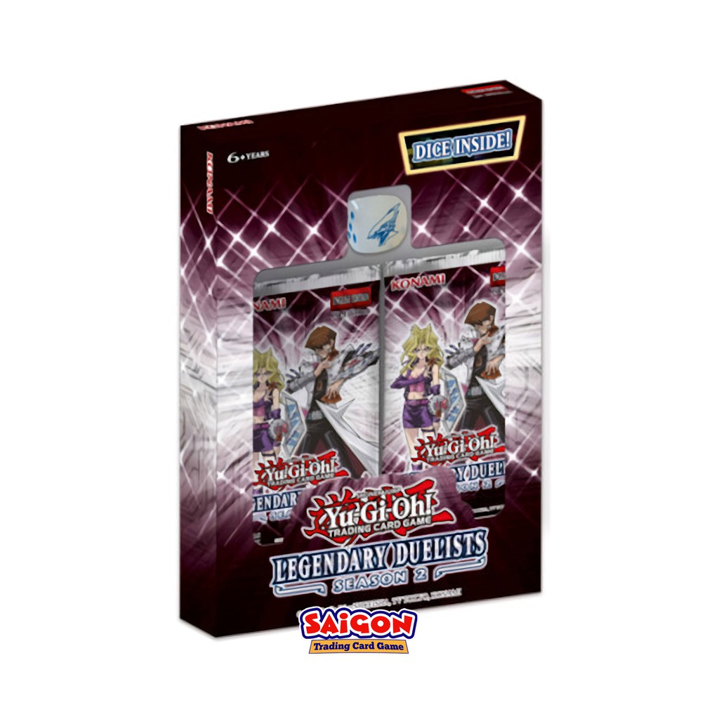 Hộp Bài Sưu Tập YugiOh! Legendary Duelists: Season 2 - Chính Hãng Konami - Nhập Khẩu từ Anh