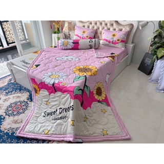 Bộ drap thun lạnh ý 5D cao cấp