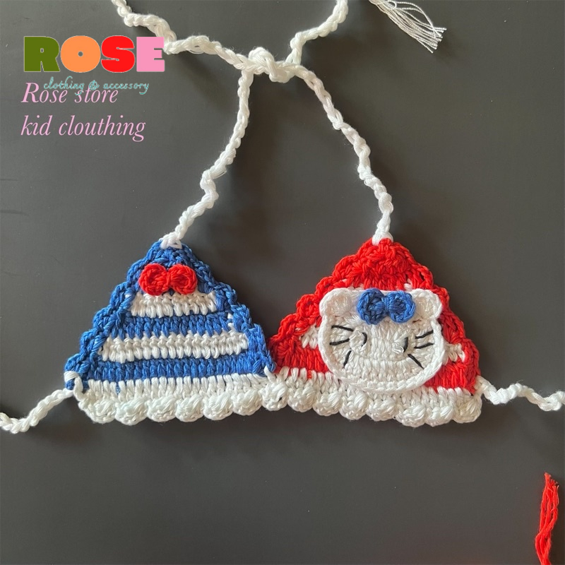 Bikini cho bé, đồ bơi đi biển mèo kitty đáng yêu cho bé