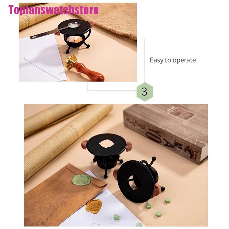 [Toplan] Sáp Nung Chảy Sáp Niêm Phong Chân Máy Ảnh Tripod Phong Cách Retro Bền Bỉ