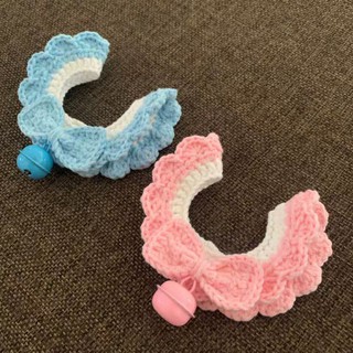 vòng cổ len handmade có lục lạc