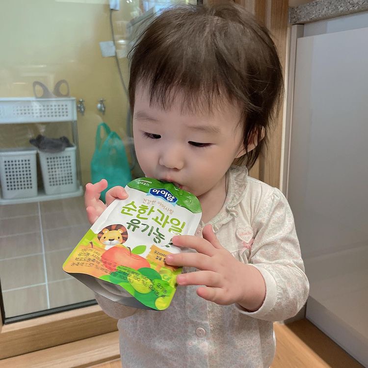 Nước ép trái cây tươi Ildong Hàn Quốc cho bé gói 100ml