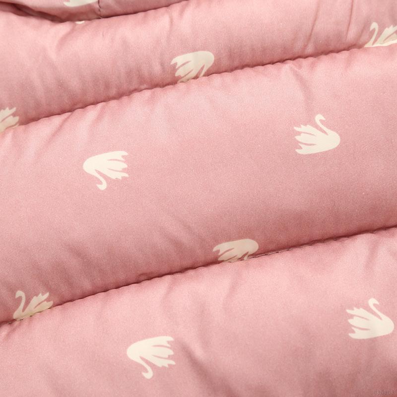 Áo khoác có mũ trùm đầu dài tay in hoa giữ ấm mùa đông dành cho bé trai/bé gái