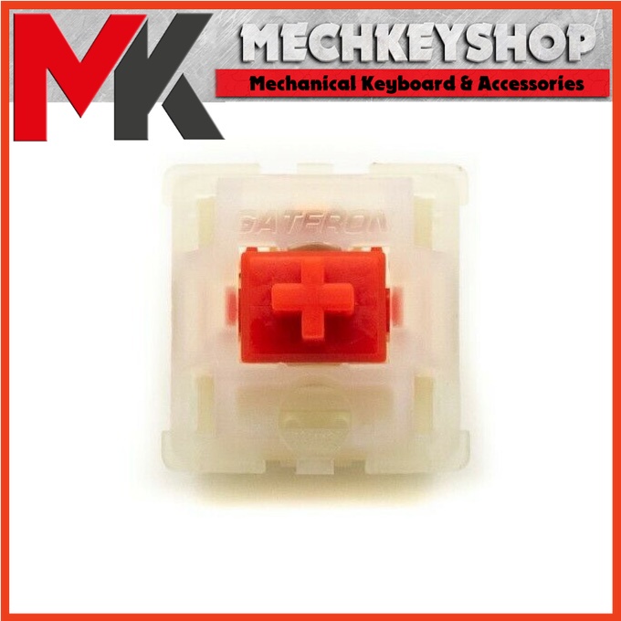 Công tắc switch Gateron Milky Red Pro cho bàn phím cơ