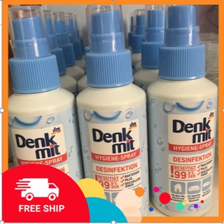 Xịt khử trùng không khí [FREE SHIP] Denkmit và xịt diệt khuẩn Impresan hàng nội địa Đức