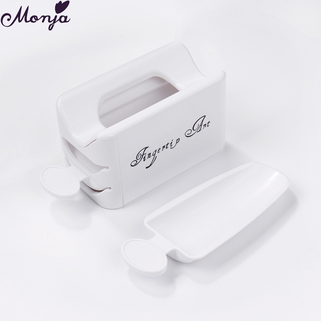 MONJA Khay đựng bột nhúng móng tay an toàn tiện dụng