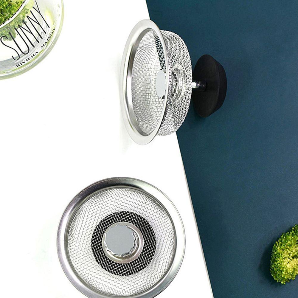 Dụng Cụ Lọc Rác Bằng Thép Không Gỉ Cho Bồn Rửa Chén