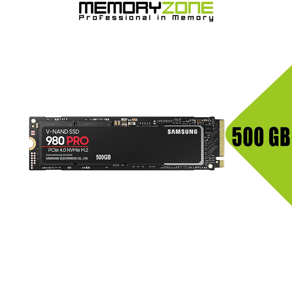 Ổ cứng SSD Samsung 980 Pro PCIe Gen 4.0 x4 NVMe V-NAND M.2 2280 500GB MZ-V8P500BW