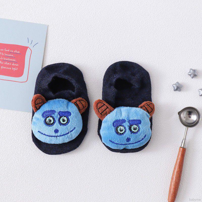 Đôi Vớ Cotton Mặt Hình Động Vật Dễ Thương Dành Cho Bé
