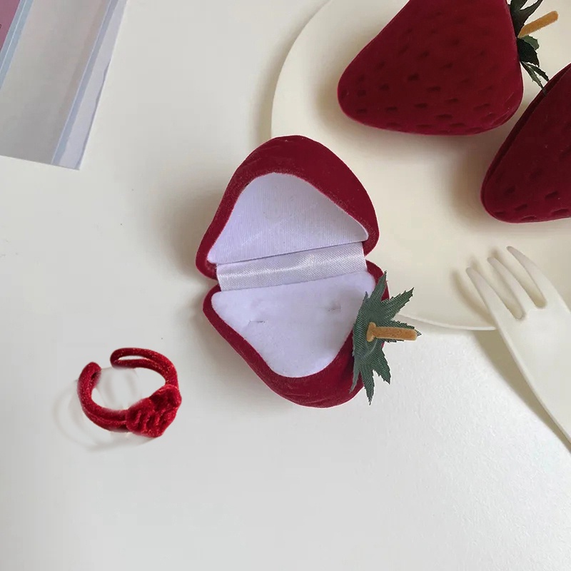 Nhẫn Hở Hình Trái Tim Có Thể Điều Chỉnh Kích Cỡ Thời Trang Cho Nữ